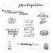 HC CLING STAMP FOR MY FRIEND SENTIMENTS - HCPC3844