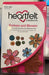 HC CLING STAMP BUTTONS AND BLOOMS - HCPC3849