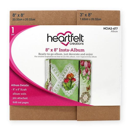 HEARTFELT 8 X 8 INSTA ALBUM KRAFT - HCIA2-471