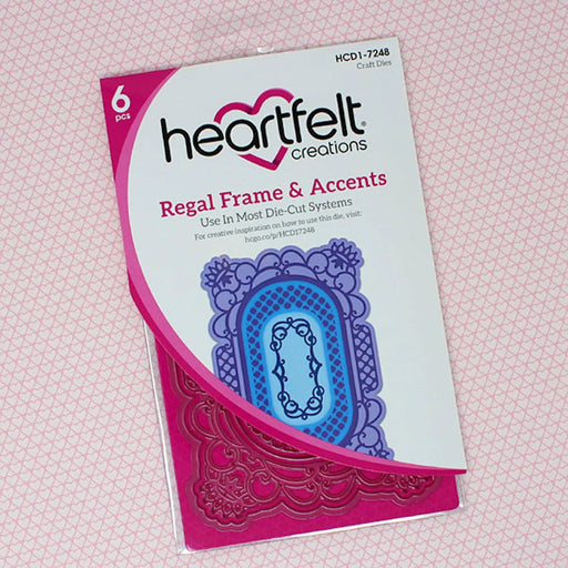 HEARTFELT CREATIONS DIES REGAL FRAME AND ACCENTS - HCD7248