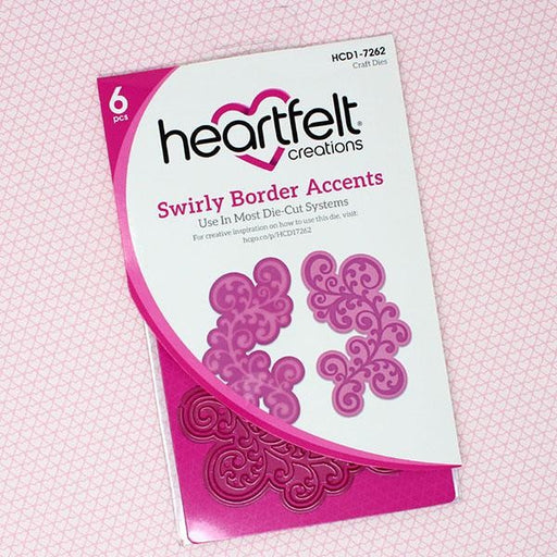HEARTFELT CREATIONS SWIRLY BORDER ACCENTS DIE - HCD7262