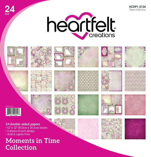HEARTFELT CREATIONS MOMENTS IN TIME PAPER COLLECTION - HCDP2134