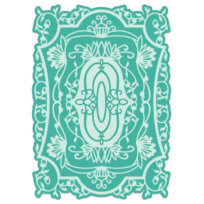 HEARTFELT CREATIONS FANCY CLASSIC RECTANGLE FRAME DIE - HCD7384