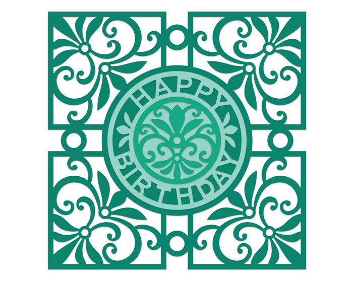 HEARTFELT CREATIONS COURTYARD DIE - HCD7398