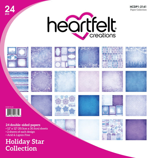 HEARTFELT CREATIONS HOLIDAY STAR PAPER COLLECTION - HCDP2141