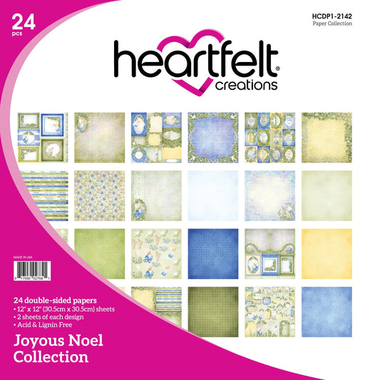 HEARTFELT CREATIONS JOYOUS NOEL PAPER COLLECTION - HCDP2142