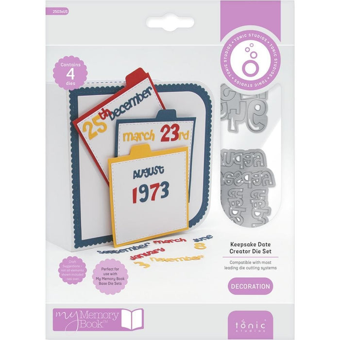 TONIC DIE KEEPSAKE DATE CREATOR - 2503E