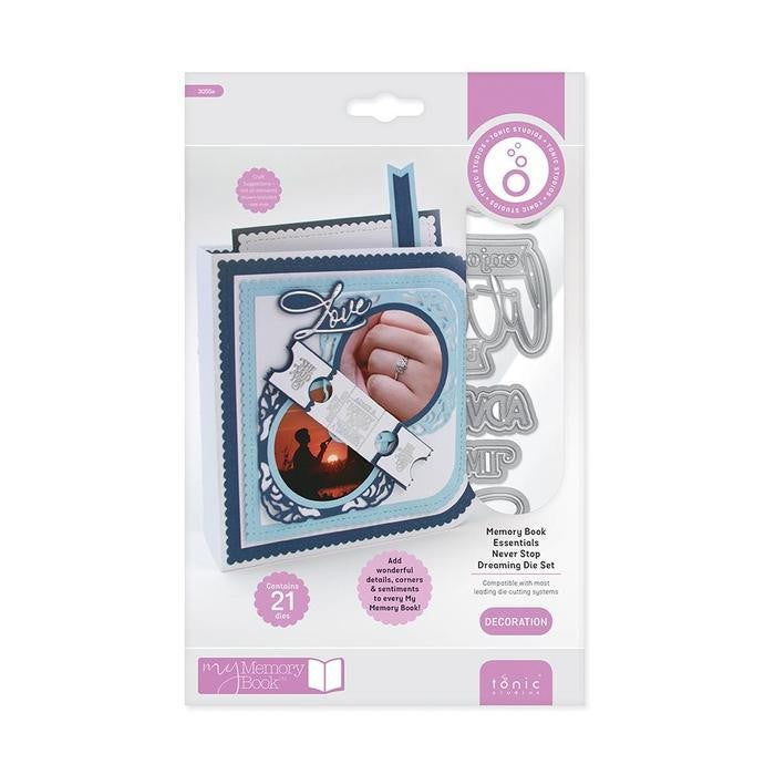 TONIC DIE MEMORY BOOK ESSENTIALS NEVER STOP DREAMING - 3055E