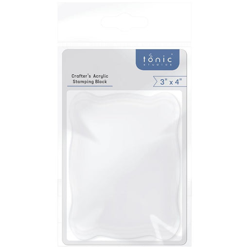 TONIC ACRYLIC STAMPING BLOCK 3X4 -5312E