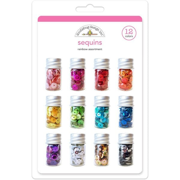 DOODLEBUG SEQUINS RAINBOW ASSORTMENT - KK4268