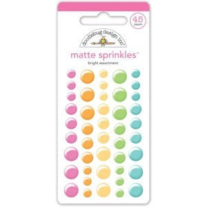DOODLEBUG MATT SPRINKLE BRIGHT ASSORTMENT - KK4947