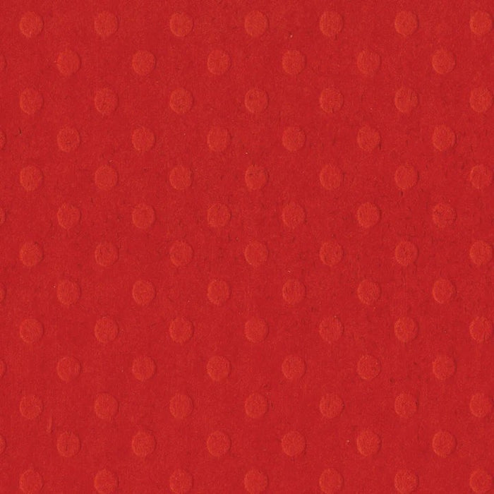 2-255E BAZZILL 12X12 SWISS DOTS FIREBALL - 301322