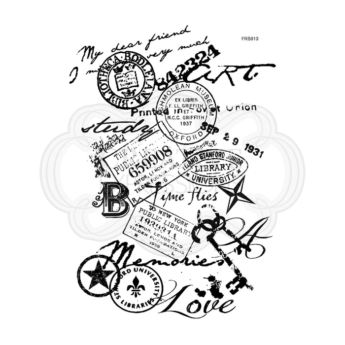 WOODWARE CLEAR STAMPS MEMORIES - FRS613