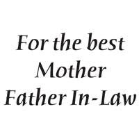 WOODWARE CLEAR STAMPS MOTHER FATHER IN LAW - JWS037