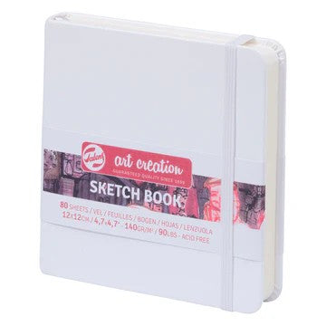 TAC SKETCH BOOK 12 X 12 140GSM WHITE - 9314104M