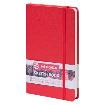 TAC SKETCH BOOK 13 X 21 140GSM RED - 9314202M
