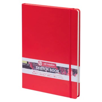 TAC SKETCH BOOK A4 140GSM RED - 9314203M