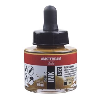 AMSTERDAM ACRYLIC INK 30ML - 234 - RAW SIENNA - 17202340