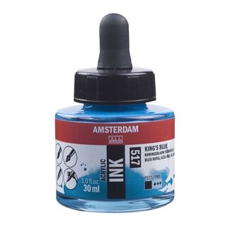 AMSTERDAM ACRYLIC INK 30ML - 517 - KINGS BLUE - 17205170