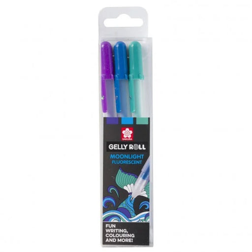 GELLY ROLL MOONLIGHT FLUORESCENT 3PKD -POXPGBMOO3C