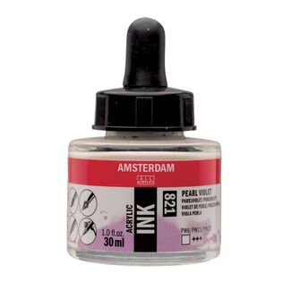 AMSTERDAM ACRYLIC INK 30ML - 821 - PEARL VIOLET - 17208210