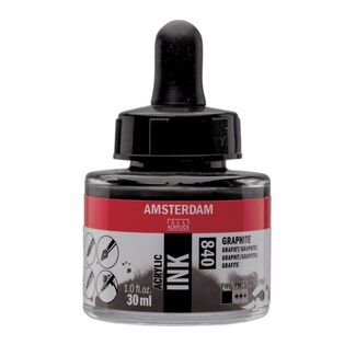 AMSTERDAM ACRYLIC INK 30ML - 840 - GRAPHITE - 17208400