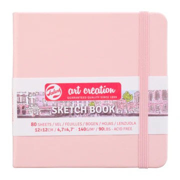 TAC SKETCH BOOK 12 X 12 140GSM PINK - 9314014M