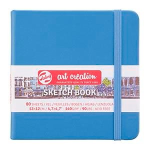 TAC SKETCH BOOK 12 X 12 140GSM LIGHT BLUE - 9314214M
