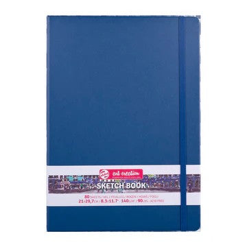 TAC SKETCH BOOK A4 140GSM NAVY - 9314233M