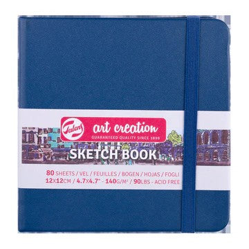 TAC SKETCH BOOK 12 X 12 140GSM NAVY BLUE - 9314234M