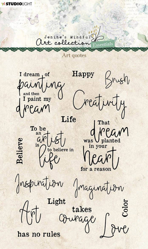 STUDIO LIGHT JENINE WINDFUL STAMP QUOTES ESSENTIALS - JMA-ES-STAMP111