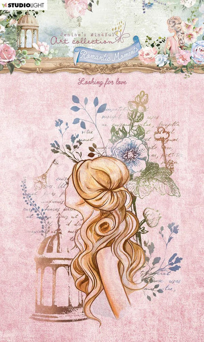 JMA CLEAR STAMP LOOKING FOR LOVE ROMANTIC MOMENTS - JMA-RM-STAMP482