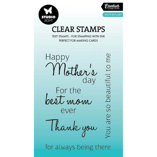 STUDIO LIGHT CLEAR STAMPS MOTHERS DAY- SL-ES-STAMP665