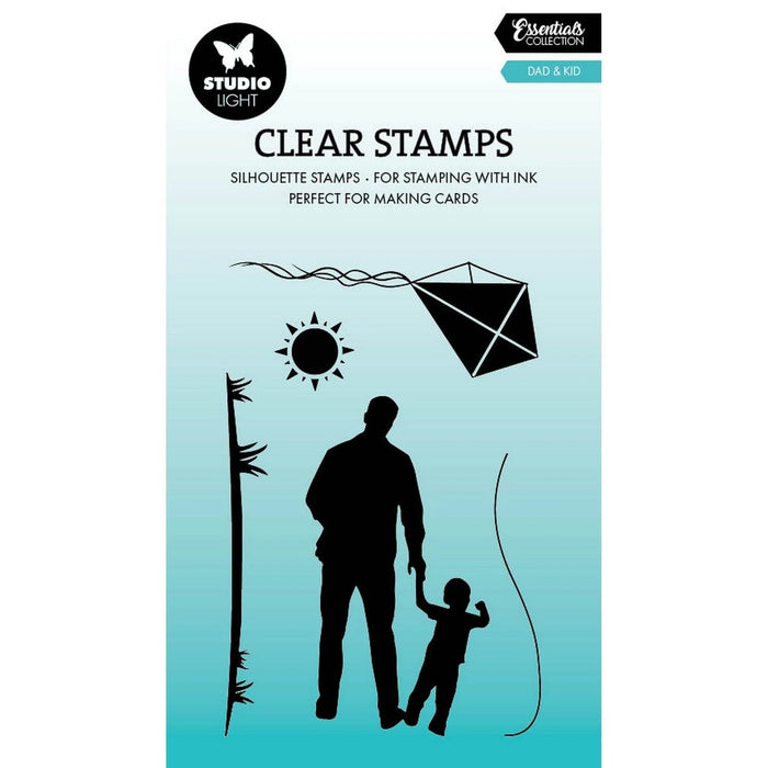 STUDIO LIGHT CLEAR STAMPS DAD & KIDS- SL-ES-STAMP666