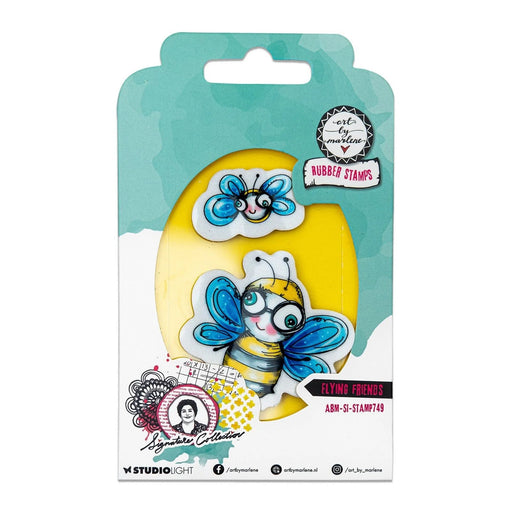 STUDIO LIGHT ART BY MARLENE CLING STAMP FLYING FRIEND - ABM-SI-STAMP749