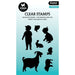 STUDIO LIGHT CLEAR STAMPS FARM KIDS- SL-ES-STAMP830