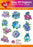HEARTY CRAFTS EASY 3D TOPPERS FLOWERS BLUE VIOLET - HC9838
