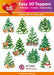 HEARTY CRAFTS EASY 3D TOPPERS WINTER TREES - HC10253