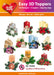 HEARTY CRAFTS EASY 3D TOPPERS CANDLES IN WINTERTIME - HC10295