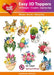 HEARTY CRAFTS EASY 3D TOPPERS SPRING FEELING - HC10567