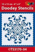 DOODEY STENCILS MANDALA 4 - TS3170-04
