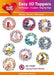 HEARTY CRAFTS EASY 3D TOPPERS SPRING FLOWER WREATH - HC11030