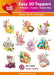 HEARTY CRAFTS EASY 3D TOPPERS EASTER CANDLES - HC11076