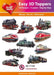 HEARTY CRAFTS EASY 3D TOPPERS LOCOMOTIVES - HC11152