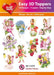HEARTY CRAFTS EASY 3D TOPPERS GARDEN FAIRIES - HC11272
