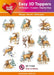HEARTY CRAFTS EASY 3D TOPPERS DEER IN WINTER - HC11344