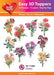 HEARTY CRAFTS EASY 3D TOPPERS FLOWERS - HC11460
