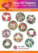 HEARTY CRAFTS EASY 3D TOPPERS CHRISTMAS WREATH - HC11397