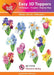 HEARTY CRAFTS EASY 3D TOPPERS FLOWERS IN SPRING - HC11710