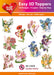 HEARTY CRAFTS EASY 3D TOPPERS GARDEN FAIRIES - HC11878